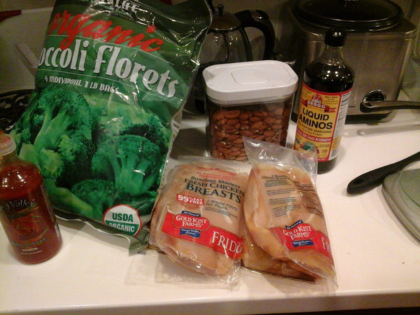 Meal Prep Sundays: Lemon Pepper & Garlic Grilled Chicken With SautÃƒ©ed Broccoli & Almonds