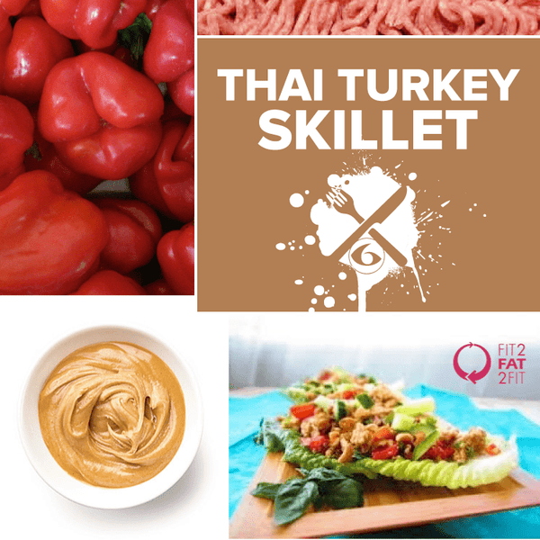 Meal Prep Sundays With Fit2Fat2Fit: Thai Turkey Skillet