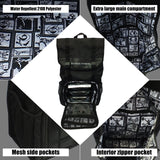 Commuter Backpack Meal Prep Management System | Stealth Black